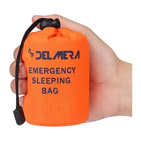 Delmera Lightweight Waterproof Emergency Sleeping Bag Cover