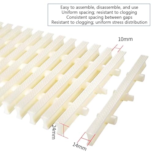 Grille de drainage antidérapante 15cm pour évacuation eau piscine - 5