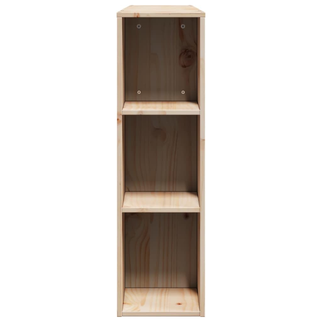 vidaXL Kopfteil, Bettkopfteil mit Stauraum, Freistehend Betthaupt für Holzbett Doppelbett, Holzkopfteil Bettzubehör Schlafzimmer, 180cm Massivholz Kiefer