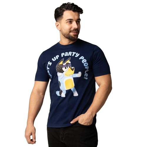 Bluey Tshirt, Bandit Short Sleeve Mens Shirt, Cotton Mens T Shirt, Adult Clothes, Sizes Small to XX-Large2