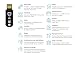 Swissbit - iShield Key Pro Security Key, Hardware Authenticator, USB and NFC Connection, FIDO2 Certified, U2F, HOTP, TOTP, PIV, 2FA, Black, (1pc) (iShield Key Pro USB-A/NFC)