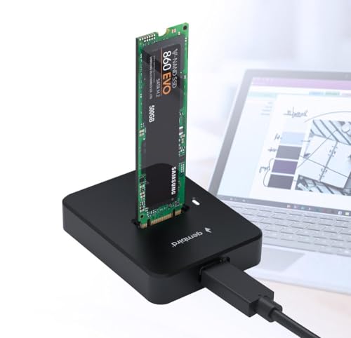 Base M.2 SATA y NVME SSD USB-C para solucionar la falta de almacenamiento en portátiles modernos