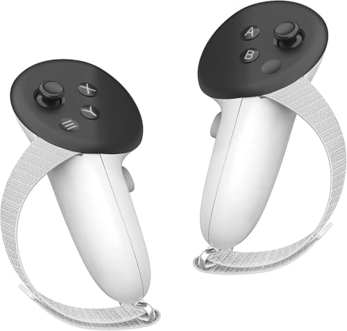 Neises vr ~߃Rg[[Xgbv ߉\ȃibNXgbvt Meta Quest 3Sp Quest 3p Rg[[ObvJo[ Quest 3S/3p ANZT[ (White)