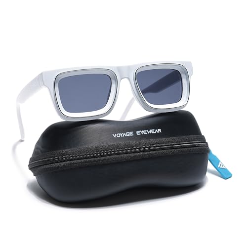 Image of Voyage UV Protected Square Sunglasses for Men & Women
