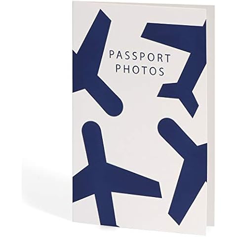 LOSTRONAUT Passport Photo Holders - 150 Pack Passport Photo Holder Folders with Pockets or Compartments for 2x2 Passport Photo Print, Picture Holder, Travel Document Organizer, Small Business Supplies Cover