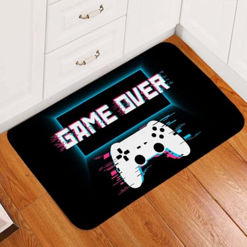 ���փ}�b�g �Q�[���I�[�o�[�R���\�[���h�A�}�b�g 50×80cm doormat Game Over Console Door Mat
