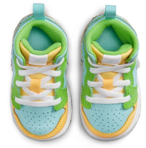 Jordan Toddler's 1 Mid SE Glacier Ice/White-Citron Pulse (DX4369 400) - 63