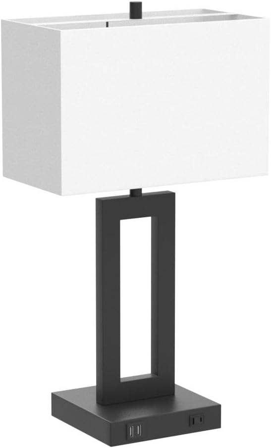 TOBUSA 22 Table Lamp Set of 2, Modern Touch Control Lamp with 2 USB Ports