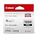 Produktbild Canon Tintenpatrone PFI-1000 MBK Mattschwarz black 80 ml ORIGINAL für imagePROGRAF PRO-1000
