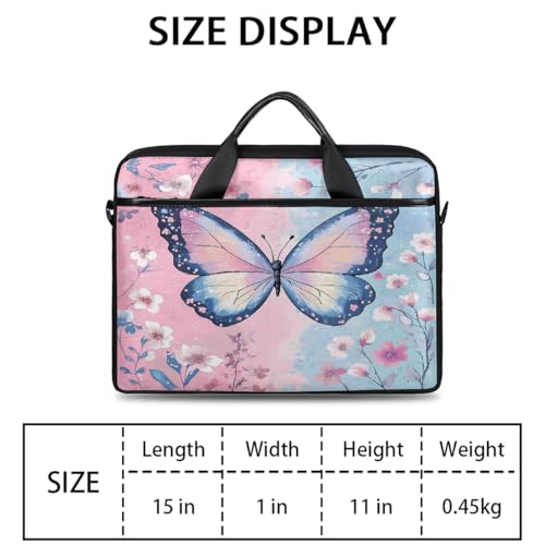 Maletín para laptop de 15 pulgadas con diseño colorido miniatura 2
