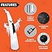 Joiedomi 12 FT Halloween Inflatables Outdoor Decorations, Scary Ghost Halloween Decor, Inflatable Ghost Blow Ups for Yard with LEDs for Outside Yard Decorations