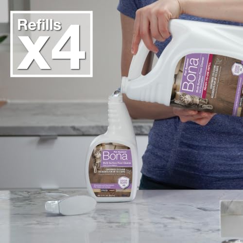 Image of Bona Pet System Multi-Surface Floor Cleaner Refill, Cat Formulation 128oz