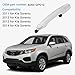 ECCPP Door Handle Exterior Outside Outer Rear Passenger Side for 2011-2014 for Kia Sorento Chrome