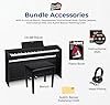 Casio PX-870 Privia Digital Piano - Black Bundle with Furniture Bench, Headphones, Instructional Book, Online Lessons, Instructional DVD, and Austin Bazaar Polishing Cloth #1