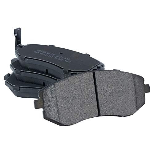 Image of TRQ Front Brake Pad and Rotor Set Semi Metallic Calipers | For 2009-2010 Subaru Forester