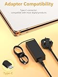 Haiyistar Universal 100W USB C Laptop Charger, Compatible with Lenovo ThinkPad, Dell XPS, HP Chromebook, Asus ROG Ally, MacBook Pro/Air, Steam Deck, Chromebook Computer and All USB-C Devices - Image 3