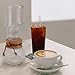 HEALEEP Cold Brew Coffee Maker Glass Pot Ice Coffee Dripping Pot Handcrafted All-in-one Cold Brew Dripper Suitable for Home and Office Use 1-set