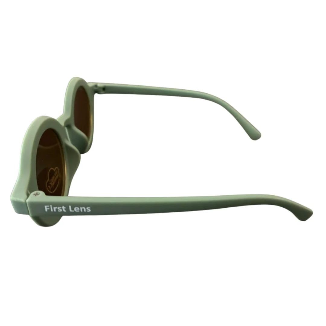 First Lens Kids Custom Sunglasses With Name UV400 (Green) - S449 2