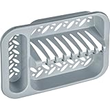 Westmark Geschirr Abtropfkorb, Für 8 Teller sowie Besteck, Kompakt, Kunststoff, Grau, 52592270