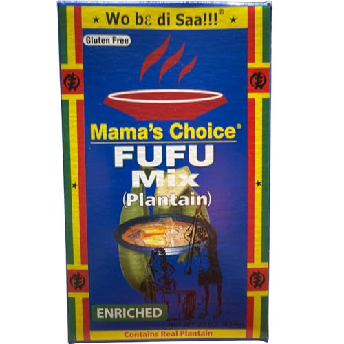 Mama'S Choice Harina de Plátano (Fufu) Paquete de 1 x 681 Gr 680 g