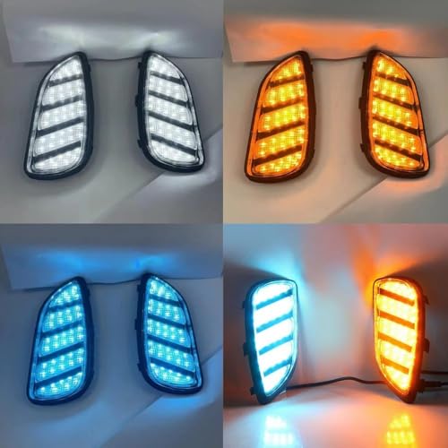 Feux brouillard Antibrouillard LED Benz GLA200 2015-2018 DRL 2Pcs
