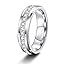6mm silver plated