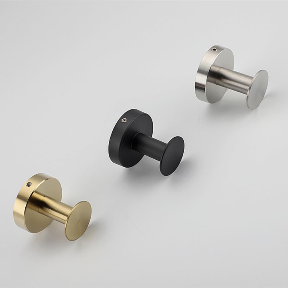 Türhaken Badezimmerhaken Wandhaken aus Edelstahl, for Türschlüssel, Kleiderhaken, Badezimmer, Handtuchhalter, Bademantelhaken, Küchen-Hardware, Wandhalter, A61313B(Color:A61313b(4pcs))