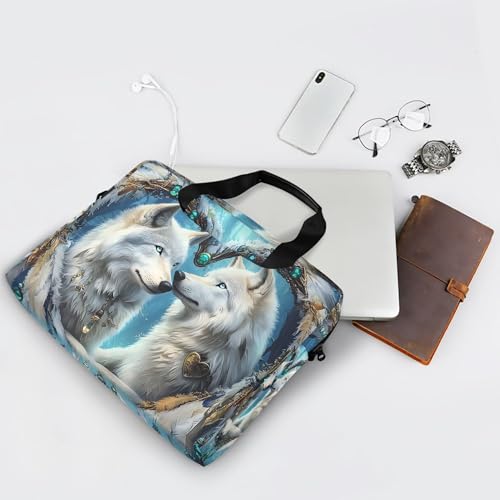 Funda para portátil ALAZA Arctic Wolf 13-15.6 pulgadas miniatura 7