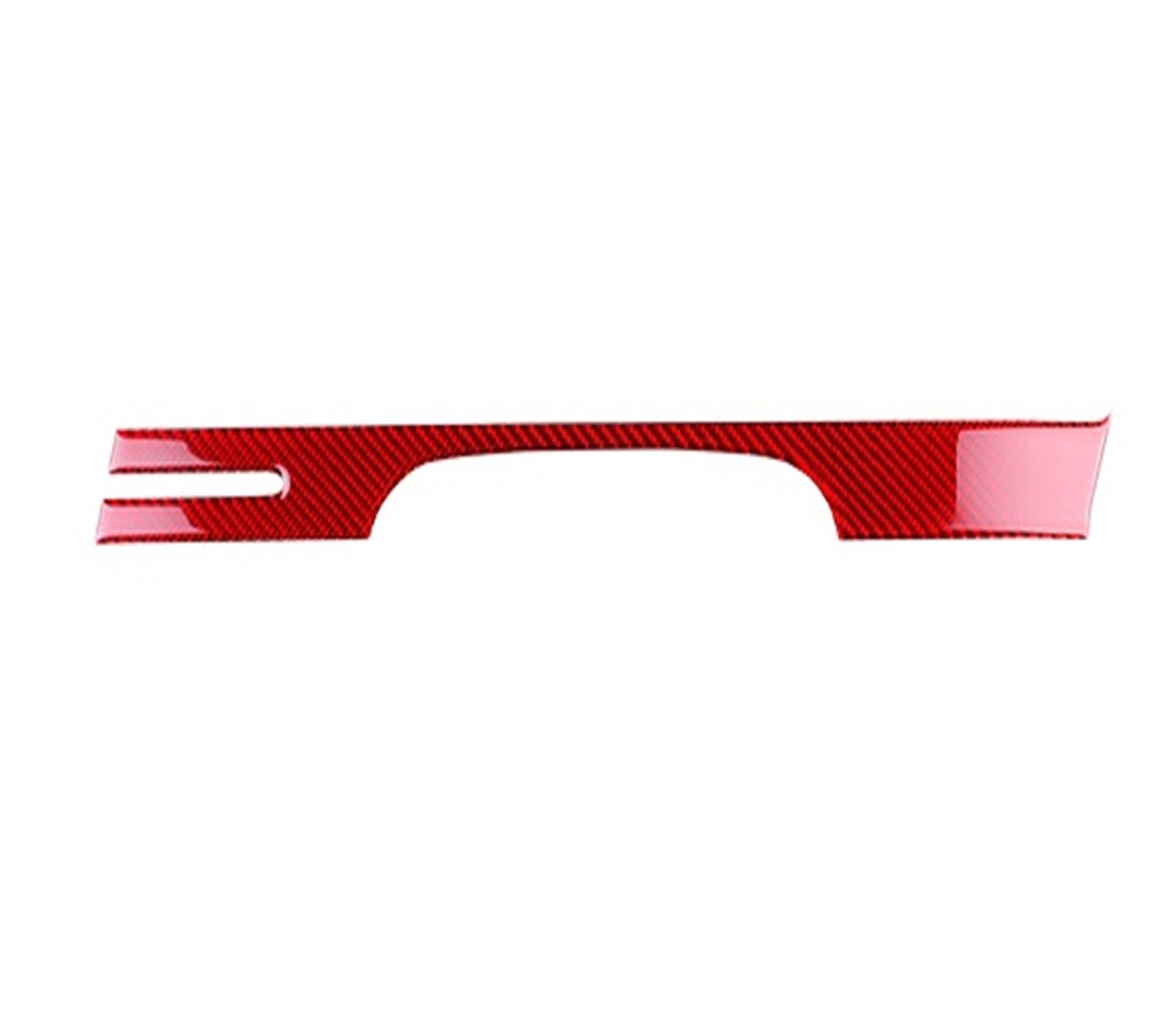 Interior Trim for Kia for Sportage NQ5 2022 2023 2024 2025 LHD RHD Instrument Dashboard Panel Interior Trim Real Soft Carbon Fiber Sticker Cover Trim Sticker(for RHD Red Carbon)