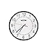 NEW Valcom VALC-VA11012 12" Round Clock