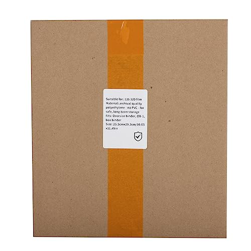 100x Printfile Archival Storage Sheets 35mm 135 Negative Page Preservers 35-7BXW, 100 Sheets - Image 2