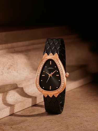 Image of French Connection Black Sunray Dial | Analog Watch for Women's | FCN0165BM