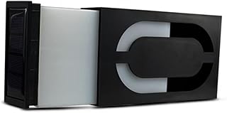 DOITOOL 6 Outdoor Sign Numbers for Address on House Address Plaque Outdoor Solar House Address Sign The Sign House Number Black Street Sign European and American Doorplate Number 3