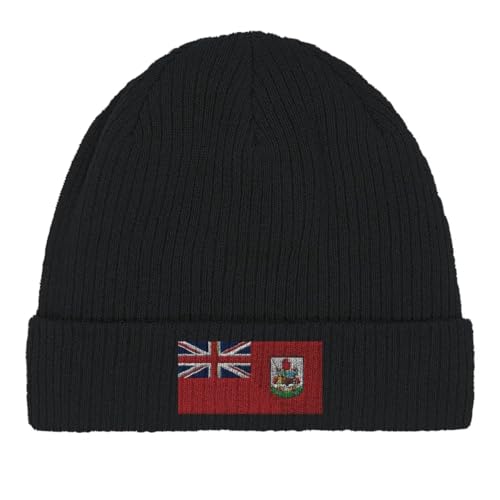 Bonnet en coton drapeau des Bermudes respirant et extensible