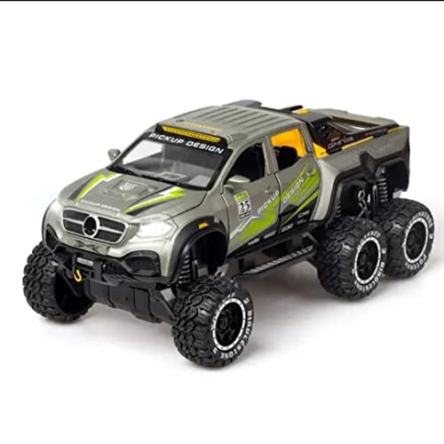 Image of MTG Metro Toys & Gift - Benz Class X Monster Offroad Truck | 1:24 Scale | Diecast Model Metal Pull Back Toy car for Kids with Openable Doors & Light, Music Toy Vehicle for Kid 【Colors as Per Stock】