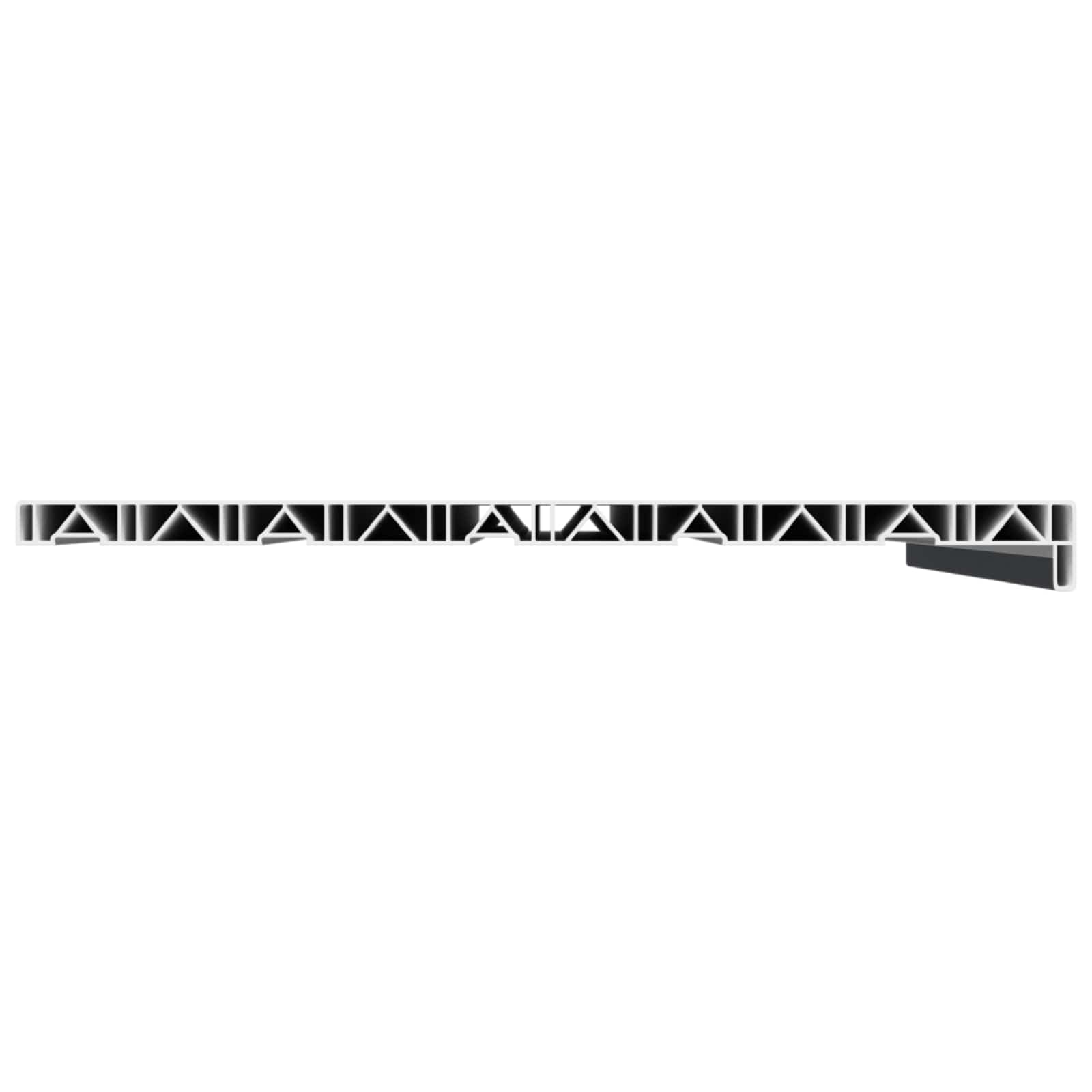Parapet PCW antracyt 100 x 50 x 4,5 cm