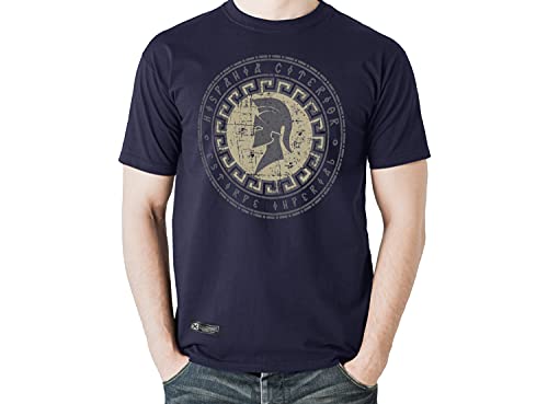 T-shirt Hispania Citerior Estirpe Imperial bleu M finitions haut de gamme