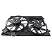 VW3117106 OEM Engine Radiator Cooling Fan Assembly Low Noise Compatible with Audi Volkswagen