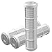 Produktbild FILTROTECH Filtereinsatz für Vorfilter Gartenpumpe waschbare Ersatzkartusche 10 Zoll Sandfilter für Hauswasserwerke (Dreierpack)