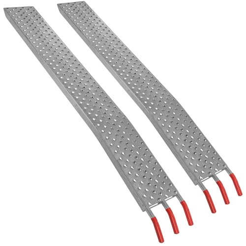 Loading Ramps - Set of Two 69-Inch Ramps for ATVs, Motorcycles, Mowers, Carts, and More - 2200lb Combined Capacity Car Ramp Set by Stalwart