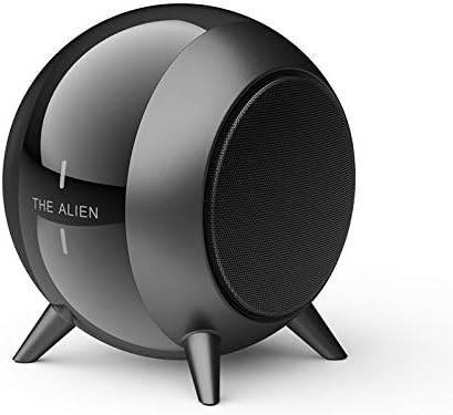 HAAFEE Bluetooth Speaker Wireless Desktop Speaker Support TWS Hands-Free Call (Black)