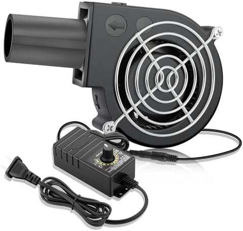9733 Small Centrifugal BBQ Blower Fan with Variable Controller