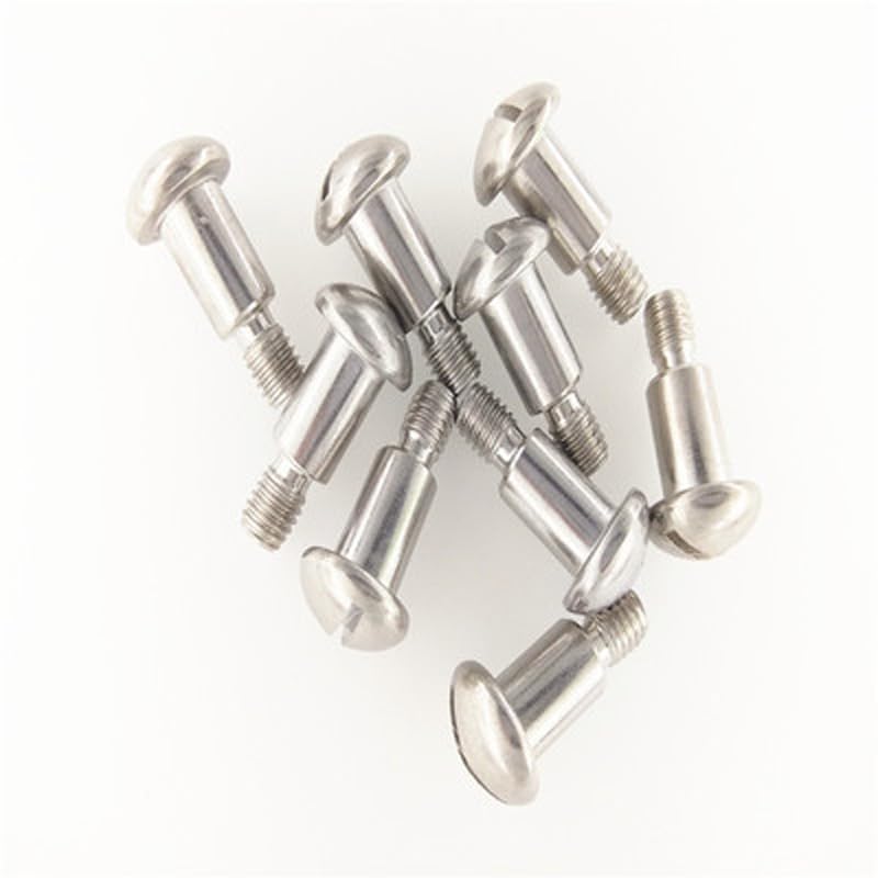 M3 M4 Slotting Screw Spherical Cylindrical Head Bolts GB946 Axis Position Screws Stainless Steel 1PCS - (Thread Diameter: M4x7mm)