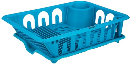 See full amazon price history chart for Amazon Brand - Solimo Large Plastic Kitchen Sink Rack with Drainage Tray | Dish Rack Organiser (Blue) Amazon Brand - Solimo Large Plastic Kitchen Sink Rack with Drainage Tray | Dish Rack Organiser (Blue) (B0CHWF5XSX) Amazon Price History, Amazon Price Tracker