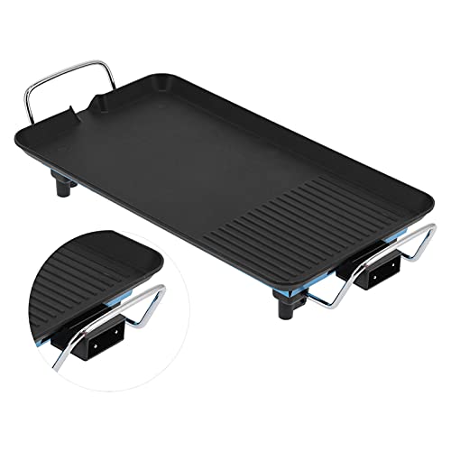 Plancha, Sartén para Parrilla Antiadherente sin Humo Particionado Multifunción Control de...