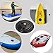 SquEqu 2 Pack Surfboard Camera Mount Base Replacement Support Stand Holder Bracket for GoPro Hero Osmo Paddle Board SUP Kayak Bodyboard Wakeboard Foam Action Cam Beach Wave Surfing Kit