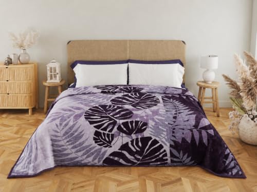 Image of Double Bed Blanket | Single Ply | Heavy Blanket | Perfect for Winters | 220 CM X 275 CM | 3.0 Kg