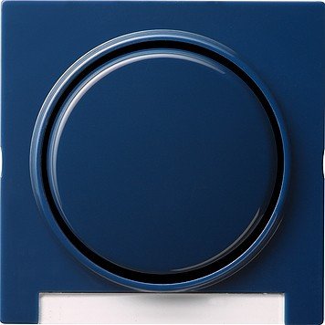 GIRA 029946 Abdeckung und Rocker Switch Labelling Field S - Blue
