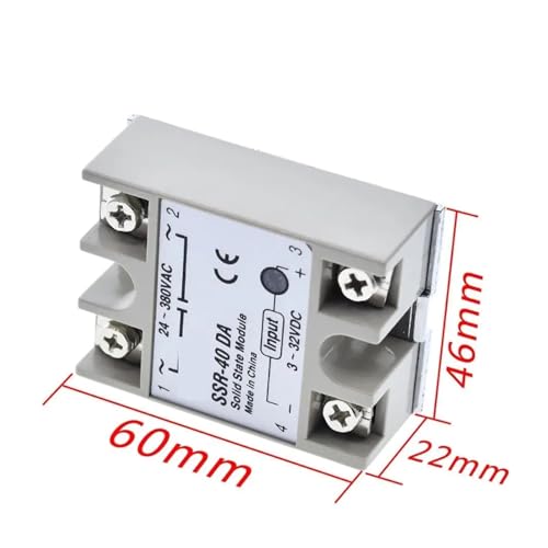 SSR-40DA relais statique résistant pour stabiliser les fortes charges