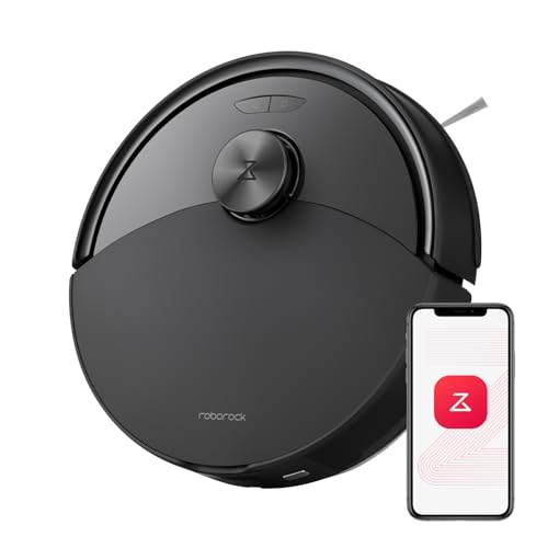 Roborock Q10 S5 Saugroboter mit Wischfunktion, 10.000 Pa HyperForce Saugkraft, Dual Anti-Tangle System, Auto Lifting Mopping, Ideal für Tierhaare, Te
